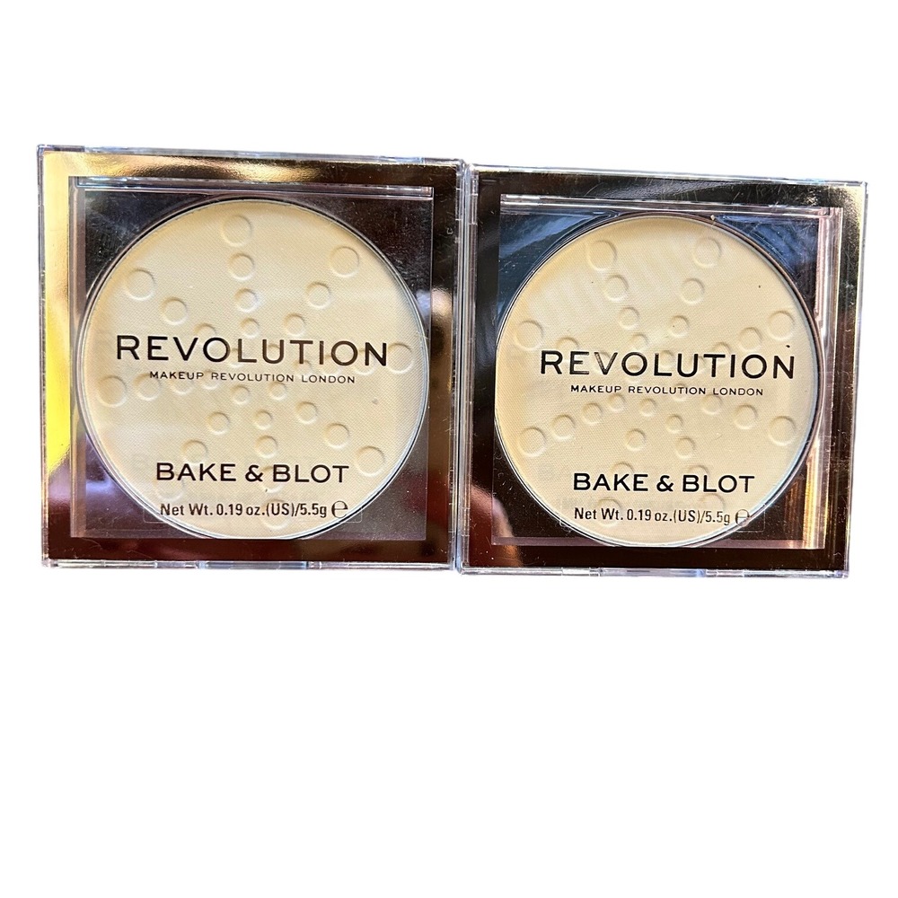 Revolution‎ Bake & Blot - Banana London Set of 2 Standard Size New in Box